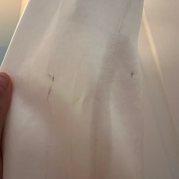 NWT Tibi Celia Drape Satin Structured shoulder top size 00 - Picture 8 of 8